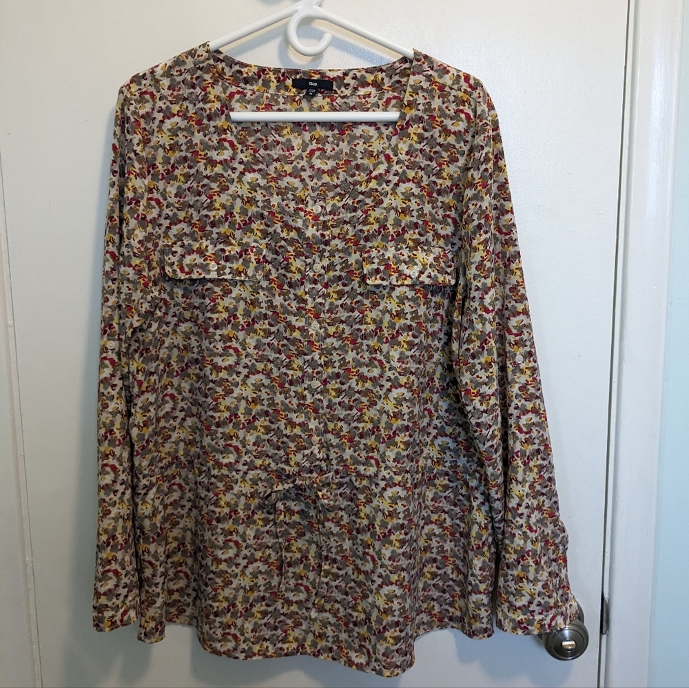 GAP Tunic Abstract Print Top